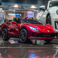 Voiture électrique biplace pour enfants, grand véhicule tout-terrain à quatre roues, télécommande, sorties parent-enfant, poussettes pour bébés