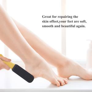 Vente directe poignée <span class=keywords><strong>en</strong></span> bambou Double face outil <span class=keywords><strong>de</strong></span> soin des pieds épurateur <span class=keywords><strong>de</strong></span> <span class=keywords><strong>bois</strong></span> pédicure lime à pied pour l'élimination des peaux mortes lime à pied - Product Image 4