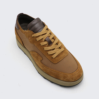 Chaussures Décontractées Antidérapantes pour Hommes en Véritable Cuir Daim, Baskets de Course avec Semelle Intérieure en Cuir, Imperméables, Baskets en Cuir Personnalisables