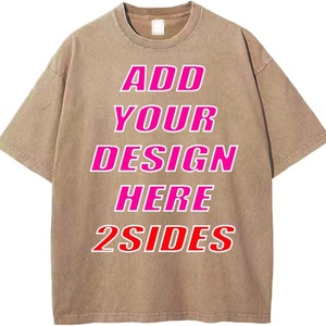 Customized <b>Tshirts</b> Tee Customized Gifts Oversized Tee Men American Retro Hip-hop Printed Short Sleeved T-shirt Vintage - Product Image 4