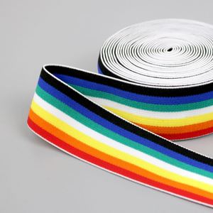 Fabricante Profesional de Cintas Elásticas de Nailon, Poliéster y Látex JACQUARD, Cintas Elásticas Teñidas con Hilo, Cintas Elásticas para Cintura - Product Image 2