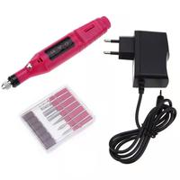 Kit de perceuse à ongles électrique professionnel 20000 tr/min stylo d'art des ongles pédicure ensemble d'outils de lime à ongles meuleuse d'angle Type de produit