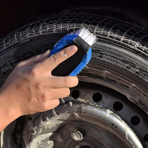 <span class=keywords><strong>limpieza</strong></span> fácil llegar borde limpiador de neumáticos multipropósito uso coche detallando rueda cepillo alfombra pesado cepillo - Product Image 2
