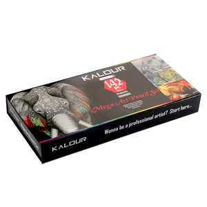 Hintung Marken-Kartonbox Vorteilspack 142-teilig Sortierte Künstler-Buntstifte Kunst-Bleistifte Zeichenstifte <span class=keywords><strong>Set</strong></span> - Product Image 6