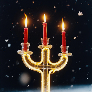 Đèn <span class=keywords><strong>LED</strong></span> dải băng hình bông tuyết màu xanh lam tinh thể sang trọng, hoạt động bằng pin, dùng trang trí cửa sổ và quảng cáo - Product Image 4