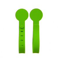 Attache-câble multifonctionnel en silicone durable de 15 cm pour cuisine, rangement alimentaire, organisateur de fils intérieur, lavable et pliable pour la maison