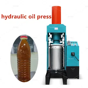 Chinese factory commercial 50 ton cold nut walnut hydraulic oil press machine plant for sale