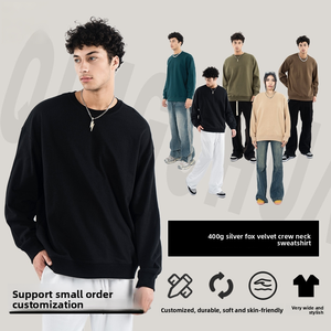 Z-3995 Nueva Sudadera Casual de Invierno para Hombre, Cuello Redondo, Estilo Urbano, Venta al Por Mayor - Product Image 2