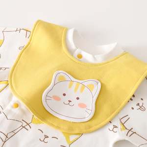 Pyjamas pour bébé fille en coton 100% sur mesure, Combinaison pour bébé imprimée super douce, Vêtements décontractés pour enfants - Product Image 2