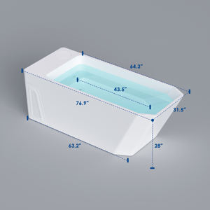 Ambohr U.S. Bañera de Inmersión Fría Integrada con Wifi, Terapia de Agua Fría con Enfriador de 1 HP, Stock Local - Product Image 6