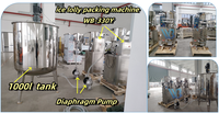 Machine d'emballage WB-330Y automatique de bâton de gelée Freezit Machine d'emballage de sac de bonbons de glace de jus liquide