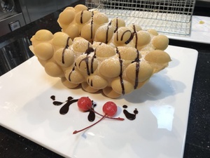 Fabricant de gaufres à bulles commerciales en gros, 110V 220V, machine à gaufres rotative - Product Image 5