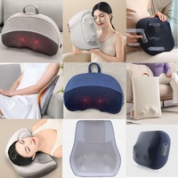 COSMO Elektrisches Shiatsu-Massagekissen Tiefengewebe-Knetmassage Wärmezeitsteuerung Linderung für Nacken Rücken Taille Heim-Massageprodukte