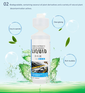 Champú de limpieza de coche súper concentrado de 1000ml, agente espumante 1:600, limpiador de pintura de lavado de descontaminación eléctrica - Product Image 5
