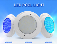 Projecteur LED 12W AC/DC 12V IP68 pour piscine, rempli de résine, à changement de couleur RGB, mural, submersible, pour spa et décoration aquatique