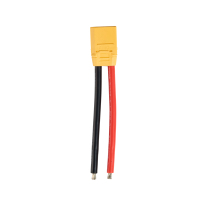 Câble XT60 pré-crimé plaqué or certifié ROHS, 12AWG, haute intensité, pour modèles RC et trottinettes électriques