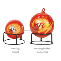 Extincteur rouge en acier automatique XiangFa 6kg avec agent de mousse FM200 poudre sèche boule de feu ABC pour la lutte contre les incendies