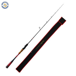 Canne à pêche Yj Aquahunter 6m, action moyenne rapide, pour la pêche au bar, avec guides SIC et ensemble moulinet baitcast. - Product Image 3