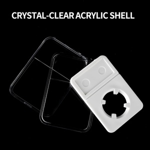 Présentoir à pièces de monnaie en acrylique transparent personnalisé, lavable, facile à assembler, moderne, pour vente en gros - Product Image 4