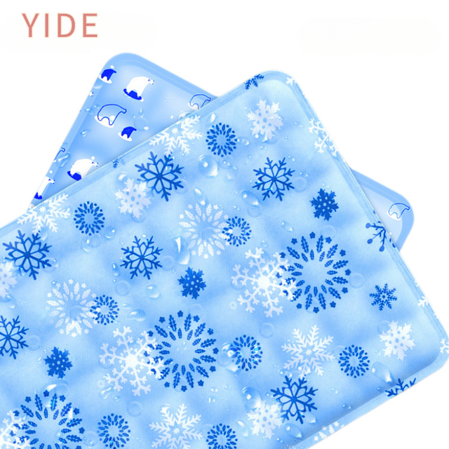 Summer Dog Gel Ice Pad Washable Waterproof Pet Cooling Mat