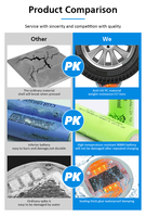 CadSolar CS-SR-823 136mm Solar Road Stud 57 Ton Ketahanan Statis 3 LED per Sisi IP68 untuk Jalan Perkotaan dan Penyeberangan Jalan