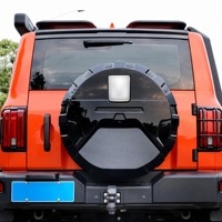 Housse de roue de secours ABS à installation non destructive pour GWM Tank 300 SUV, accessoires de décoration de roue arrière