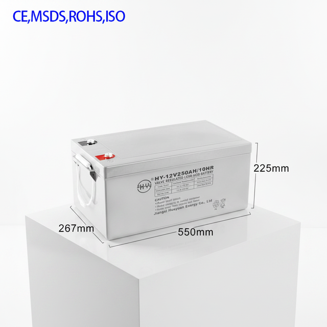 Large Capacity 12V250AH/10HR Sealed Lead-Acid Battery HY Model Room UPS Inverter Uninterruptible Power Supply Backup Battery