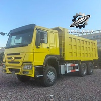 Camion benne d'occasion Sinotruk Howo 371 CV avec benne anti-usure pour travaux routiers et projets de terrassement