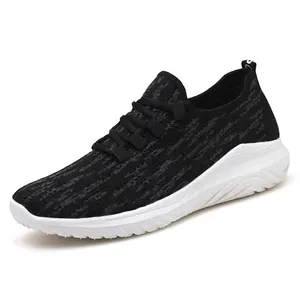 1807Fashion Spring Trendy Mens lace up running sneakers casual mesh flats trainer sneakers scarpe da uomo stock