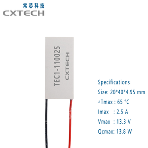 Módulo Termoeléctrico <span class=keywords><strong>Peltier</strong></span>, Sistema de Refrigeración, Células <span class=keywords><strong>Peltier</strong></span>, Elementos de 2" - Product Image 1
