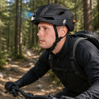 Casque de vélo intelligent MOON W3 avec caméra intégrée pour l'hiver, enregistreur grand angle 1080P ultra-léger en PC+EPS pour la route et le VTT