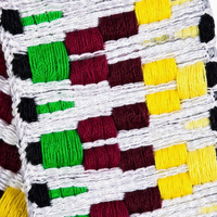 Sangle Jacquard Rayée Personnalisée en Polyester/Coton Écologique et Durable 50mm pour Équipement Musical, Sangle de Guitare, Ceinture de Sac, Lacet de Chaussure, DIY