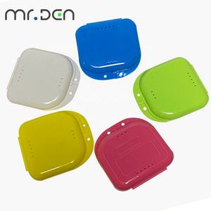 मेर्डेन शीर्ष गुणवत्ता वाले प्लास्टिक डेन्चर भंडारण मामले दंत चिकित्सक दंत सामग्री के लिए दंत कंटेनर - Product Image 5