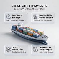 Agente de Carga Marítima Confiable de China a Singapur, Malasia, Indonesia, Puerto Klang, Jacarta, Transporte de Carga FCL, Logística