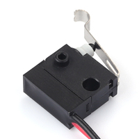 Nouveau design vente chaude bouton court plongeur Arc à effet de levier Type scellé étanche IP67 Micro-interrupteur avec câble fil
