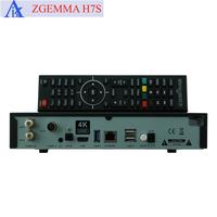 2 * DVB-S2X + DVB-T2/C Triple Tuners Linux OS Enigma2 Digital ZGEMMA H7S 4K UHD TV Box Avec Ci + OScam/