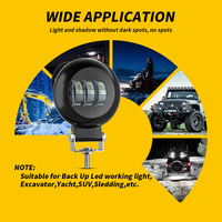 Barra de Luz LED de Trabajo DXZ H-Y-3P de 5 Pulgadas, 30W, 12-24V, Certificación CE ROHS, Nueva Luz Antiniebla para Auto, Todoterreno, Camioneta/4x4/ATV, 1 Año de Garantía