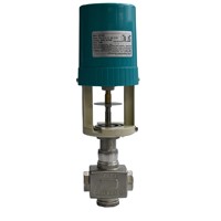 Vanne de régulation électrique angulaire en acier inoxydable à double filetage, actionneur d'équilibrage de débit d'eau OEM, vente en gros depuis la Chine