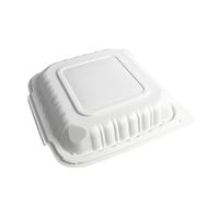 Récipient de restauration rapide en plastique réutilisable de haute qualité emballage alimentaire de fruits jetables à emporter boîte à lunch à clapet
