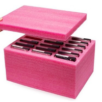 Emballage en mousse de polystyrène découpé sur mesure, feuilles de polyéthylène, insert de boîte amortissant