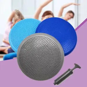 Snbo tập thể dục Yoga cân bằng ổn định đĩa với máy bơm không khí thổi phồng lắc lư đệm lắc lư chỗ ngồi cho cảm giác trẻ em cân bằng Đào Tạo