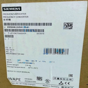 Convertidor de Frecuencia Nuevo Original <span class=keywords><strong>6SE6440</strong></span> <span class=keywords><strong>2UD41</strong></span> <span class=keywords><strong>3GA1</strong></span> 1PC para PLC - Product Image 1