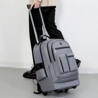 Sac Tendance 2025 Sac à dos multifonctionnel pour étudiants en voyage d'affaires Roue universelle pour bagages à main à courte distance