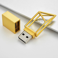 Flashdisk USB Delta Logam Kustom Murah 2.0 3.0 Putar 16GB 32GB 4GB 64GB