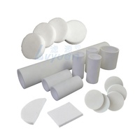 Disco de Filtro de Plástico UHMWPE Sinterizado de Polietileno PE, Elementos Filtrantes de Líquido de 0.45-100 Micras para Uso en Bombas, Motores y Engranajes