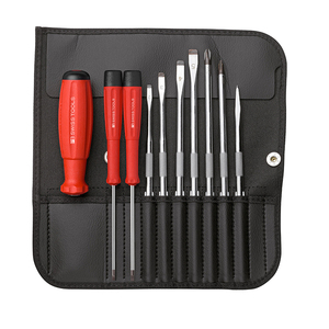 مفك براغي مغناطيسي، مفك براغي معزول، طقم أدوات يدوية احترافية، طقم أدوات مفك براغي للكهربائيين - Product Image 1