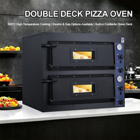 Four à pizza électrique compact pour restaurants commerciaux, idéal pour la cuisson du pain et autres équipements de boulangerie