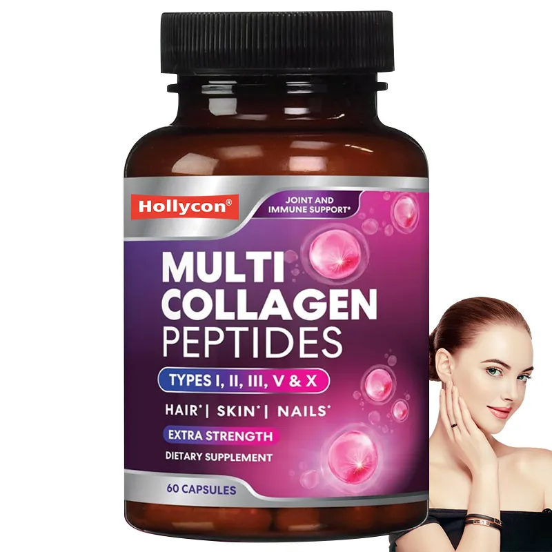 Capsules anti-vieillissement de L-glutathion de collagène de vitamine C de pilules de supplément d'OEM