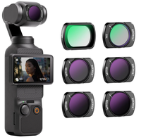 Filtre polarisant magnétique à densité neutre, lot de 6, pour DJI Osmo Pocket 3 Pocket 4 Xtra Muse UV CPL ND PL, accessoires pour objectif d'appareil photo