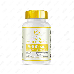 DUOZI Blanqueador de Piel, Mezcla de Glutatión 5000MG - 60 Cápsulas, Suplemento de Colágeno y Vitamina C para Manchas Oscuras y Antienvejecimiento - Product Image 4